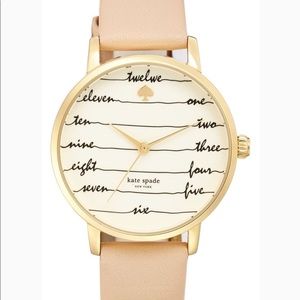 Tan Kate Spade Watch